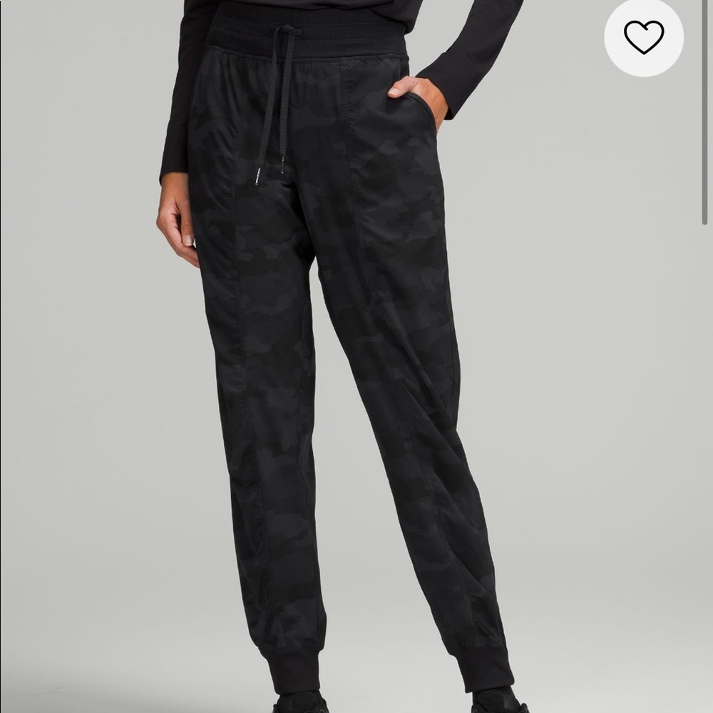 Black Camo Lululemon Joggers